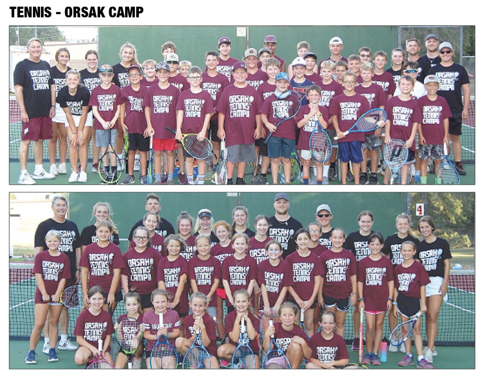 Summer tennis